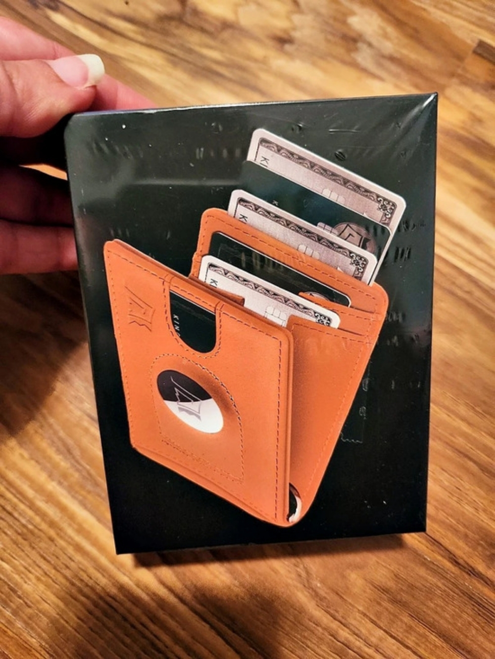 Kings Loot Hybrid Card Wallet Orange NWT